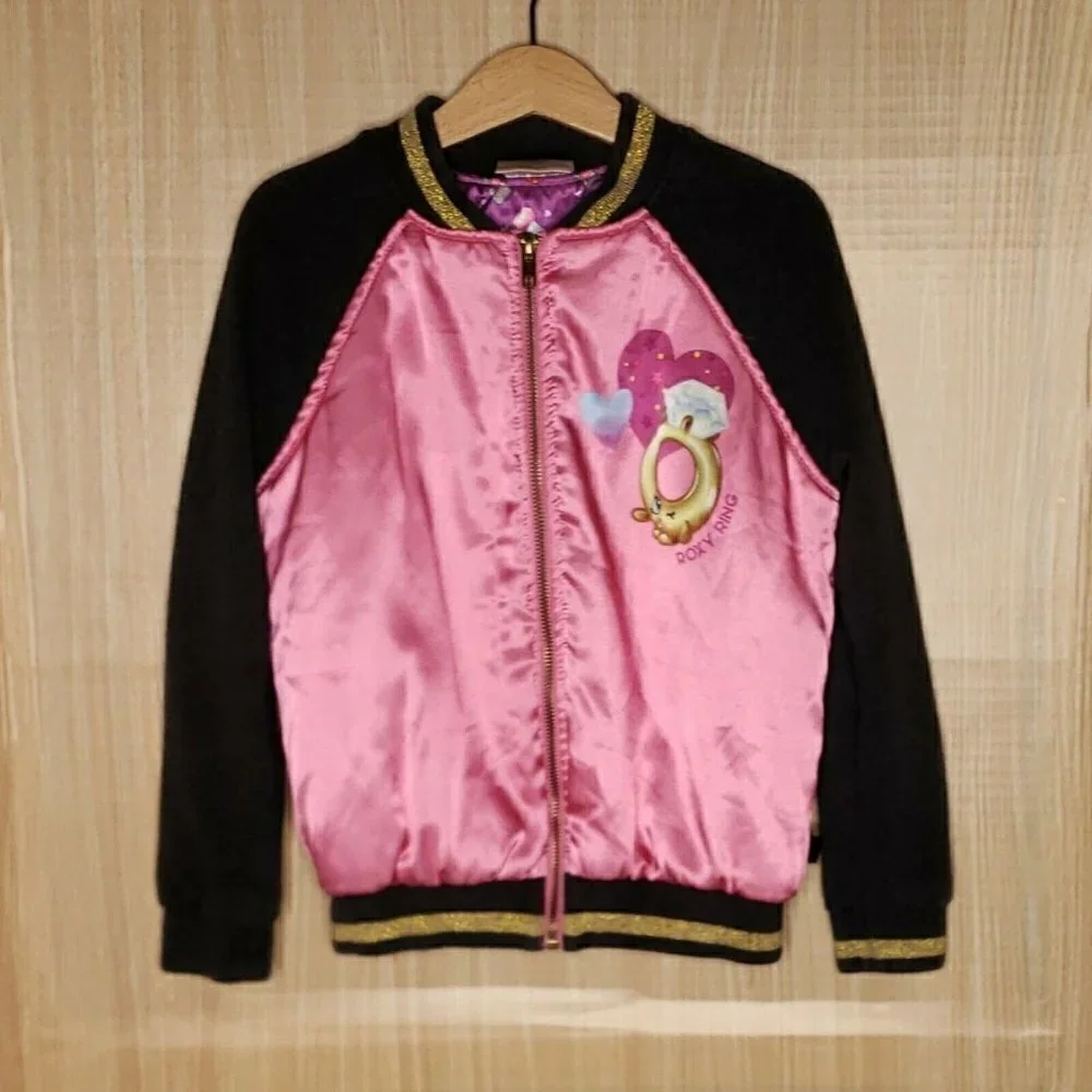 Shopkins Girls Pink Bomber Jacket 6